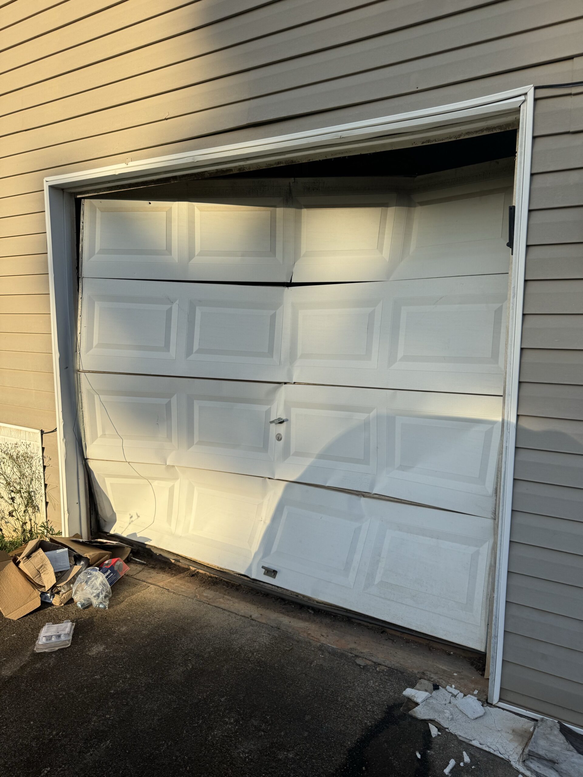 Damage Door Pic
