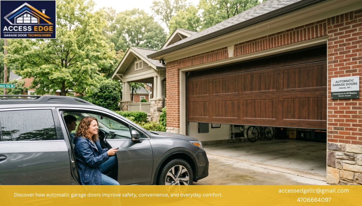Benefits of Automatic Garage Doors in Atlanta