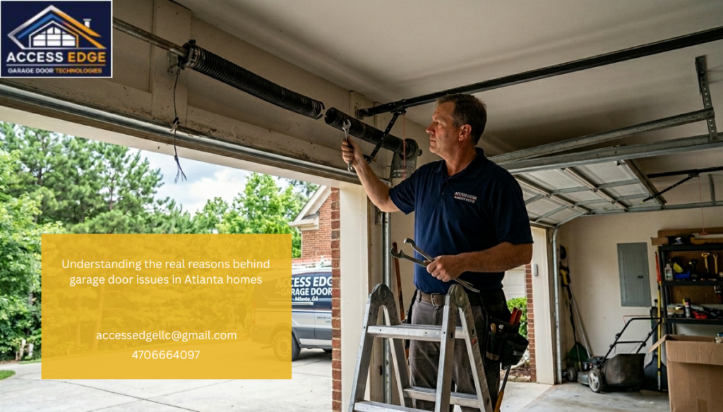 Common Garage Door Problems in Atlanta,