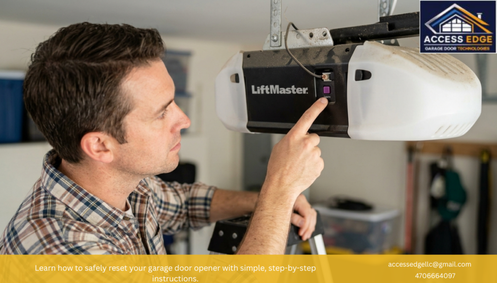 How to Reset a Garage Door Opener in Atlanta