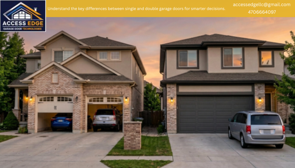 Single vs Double Garage Doors