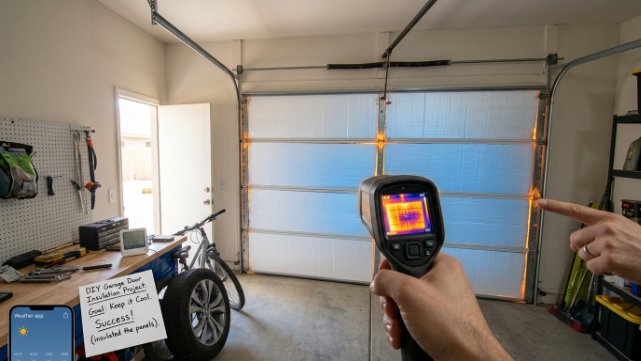 Does an Insulated Garage Door Help Keep Heat Out Effectively?
