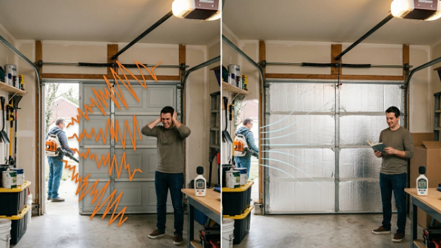 Many homeowners consider garage door insulation after dealing with an uncomfortable garage during summer or winter. Some notice that their garage becomes unbearably hot in July, while others struggle with freezing temperatures during colder months. The short answer is yes. However, the results are often misunderstood. Garage door insulation is not a magic solution that instantly transforms a garage into a climate-controlled room. Instead, it helps slow the movement of heat and cold, making the space more comfortable and stable throughout the year. Understanding what insulation can and cannot do helps homeowners make informed decisions and set realistic expectations. If your garage overheats during the summer, learning how to cool down a garage in summer can help you identify the causes of heat buildup and explore ways to improve comfort. What Garage Door Insulation Actually Does To understand whether insulation works, it helps to know its purpose. Insulation is designed to slow heat transfer. Heat naturally moves from warmer areas to cooler areas. During summer, outdoor heat tries to move into your garage. During winter, warmth inside the garage tries to escape outdoors. Garage door insulation acts as a barrier that slows this process. The result is a garage that generally experiences fewer temperature swings throughout the day. Rather than preventing heat transfer completely, insulation reduces the speed at which it occurs. Experienced garage door technicians often explain that insulation is most effective when combined with proper door sealing and overall garage door maintenance. Why Garage Doors Are a Major Source of Heat Transfer Garage doors often represent the largest opening in a home's exterior structure. Because of their size, they can become a major source of energy loss and heat gain. Many standard garage doors consist of a single layer of metal. These doors absorb outdoor temperatures quickly and transfer that heat or cold directly into the garage. This becomes especially noticeable during Atlanta summers, where strong sunlight can heat metal surfaces significantly. If you're unsure whether your current door contains insulation, learning the common signs of an insulated garage door can help before evaluating potential upgrades. Does Garage Door Insulation Really Work in Summer? This is one of the most common questions homeowners ask. During hot weather, insulation helps reduce the rate at which solar heat enters the garage. A properly insulated garage door often: Slows heat gain Reduces temperature spikes Creates a more stable indoor environment Makes the garage more comfortable during peak afternoon hours Many homeowners researching how much heat garage door insulation block expect exact temperature reductions. The reality is that results vary depending on: Sun exposure Garage orientation Existing insulation Ventilation Local climate While insulation cannot stop all heat transfer, it can noticeably reduce the effects of direct sunlight and outdoor temperatures. Does an Insulated Garage Door Keep Heat Out? Many people assume insulation completely blocks heat. That is not how insulation works. Instead, insulation slows the movement of heat. This means outdoor temperatures affect the garage more gradually. If you're interested in a deeper explanation, understanding how much heat is lost through a garage door can help explain the value of insulation and temperature control. A garage with insulation will still get warm during a hot Atlanta afternoon, but it may not heat up as quickly as a garage with a non-insulated door. How Effective Is Garage Door Insulation? Many homeowners ask, how effective is garage door insulation compared to other home improvements. The effectiveness depends on several factors. Quality of Insulation Higher-quality insulation materials typically provide better thermal performance. Door Construction Multi-layer garage doors often perform better than single-layer doors. Installation Quality Poorly installed insulation may leave gaps that reduce effectiveness. Overall Garage Design Insulating the door alone may not fully solve comfort problems if walls, ceilings, or ventilation systems are contributing to heat gain. This is why insulation works best as part of a broader approach to temperature management. The Role of R-Value When evaluating garage door insulation, homeowners frequently encounter the term R-value. R-value measures resistance to heat transfer. Generally speaking, higher R-values indicate stronger insulation performance. Understanding insulation ratings can help you compare products more effectively. For a detailed explanation, see What Is R-Value in Garage Doors and Why Does It Matter? Knowing the R-value allows homeowners to evaluate whether a particular garage door provides the level of insulation they need. Does Garage Door Insulation Reduce Noise? Temperature control is not the only benefit. Many homeowners notice quieter garage operation after installing insulation. This leads to another common question: Does garage door insulation reduce noise? In some cases, homeowners who schedule a Garage Door Opener Repair also notice that reducing vibration and mechanical strain can contribute to quieter garage door operation. In many cases, yes. Insulation can help: Absorb vibrations Reduce rattling Minimize outside noise Create quieter door operation While garage door insulation is not designed primarily for soundproofing, the additional material often improves acoustic performance. This benefit is particularly noticeable in attached garages. Garage Door Insulation Pros and Cons Like any home improvement project, insulation comes with advantages and limitations. Benefits Common garage door insulation pros and cons discussions often begin with the benefits. Benefits may include: Improved comfort Reduced heat transfer More stable temperatures Better protection for stored belongings Reduced noise levels Improved garage usability Limitations Insulation is helpful, but it is not a complete solution. Potential limitations include: Upfront installation cost Limited impact if other areas lack insulation Reduced effectiveness when air leaks are present No direct cooling effect Understanding these trade-offs helps homeowners make realistic decisions. Can Insulation Help Lower Energy Costs? Many attached garages share walls with living spaces. When garage temperatures become extreme, nearby rooms can be affected. As a result, heating and cooling systems may need to work harder. This is one reason homeowners living in colder regions often consider an insulated garage door for cold climates to help reduce heat loss and improve temperature stability. While savings vary, reducing heat transfer can contribute to a more stable indoor environment and reduce strain on climate-control systems. Common Mistakes Homeowners Make Expecting Air Conditioning Results Insulation does not cool the garage. Its purpose is to slow temperature changes, not create cold air. Ignoring Air Leaks Even excellent insulation can underperform when large gaps exist around the garage door. Focusing Only on the Door Many garages have additional heat-transfer problems involving: Walls Ceilings Roofs Ventilation systems Choosing Insulation Without Understanding Requirements Before selecting a product, homeowners often want to learn how garage door insulation levels are assessed so they can compare different insulation levels and performance ratings. . Understanding insulation requirements helps prevent overspending or underinsulating. When Insulation Delivers the Biggest Benefits Garage door insulation tends to provide the most noticeable results when: The garage receives direct sunlight The garage is attached to the home The garage is used frequently Temperature-sensitive items are stored inside Existing insulation is minimal In these situations, improvements in comfort and temperature stability are often easier to notice. What If Your Existing Door Has Little Insulation? Many homeowners discover their current door offers little thermal protection. Fortunately, a complete replacement is not always necessary. Several retrofit options may be available depending on the condition of the door. If you're considering improvements, exploring different ways to increase garage door insulation can help improve thermal performance and overall garage comfort. In some situations, adding insulation may be sufficient. In others, replacing the door may provide better long-term value. Expert Perspective Professionals who evaluate garage performance generally agree that insulation works best when expectations are realistic. The goal is not to eliminate heat or cold. Instead, the goal is to reduce temperature fluctuations, improve comfort, and slow heat transfer. The most successful projects typically combine: Quality insulation Proper installation Good weather sealing Adequate ventilation Appropriate insulation levels When these elements work together, homeowners often experience the best results. Conclusion Garage door insulation is often viewed as a small upgrade, but its impact can be more noticeable than many homeowners expect. When properly installed, insulation helps create a more stable garage environment by slowing heat transfer, reducing temperature swings, and even lowering noise levels in some situations. While it won't completely isolate your garage from outdoor weather conditions, it can improve comfort and make the space more usable throughout the year. The key is understanding what insulation is designed to do and choosing the right solution for your garage, climate, and goals. If you're considering improvements, learning more about insulation ratings, energy efficiency, and garage door performance can help you make a more informed decision. FAQs Does garage door insulation really make a difference? Yes. Insulation helps slow heat transfer, making garage temperatures more stable and improving overall comfort. How much heat does garage door insulation block? The amount varies depending on insulation type, R-value, weather conditions, and garage construction. It reduces heat transfer rather than completely blocking it. Does garage door insulation reduce noise? In many cases, yes. Insulation can help absorb vibrations and reduce noise from both inside and outside the garage. Is garage door insulation worth it for attached garages? Many homeowners find insulation beneficial because it helps reduce heat transfer between the garage and nearby living spaces. Can I add insulation to an existing garage door? Yes. Many garage doors can be upgraded using insulation kits or other retrofit solutions, depending on the door's design.