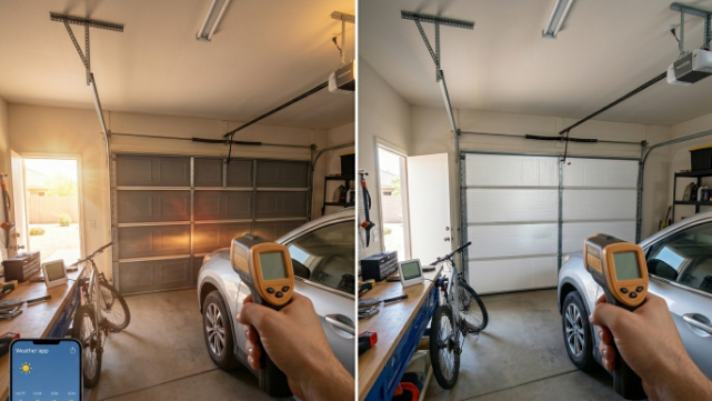 Does an Insulated Garage Door Help Keep Heat Out Effectively?