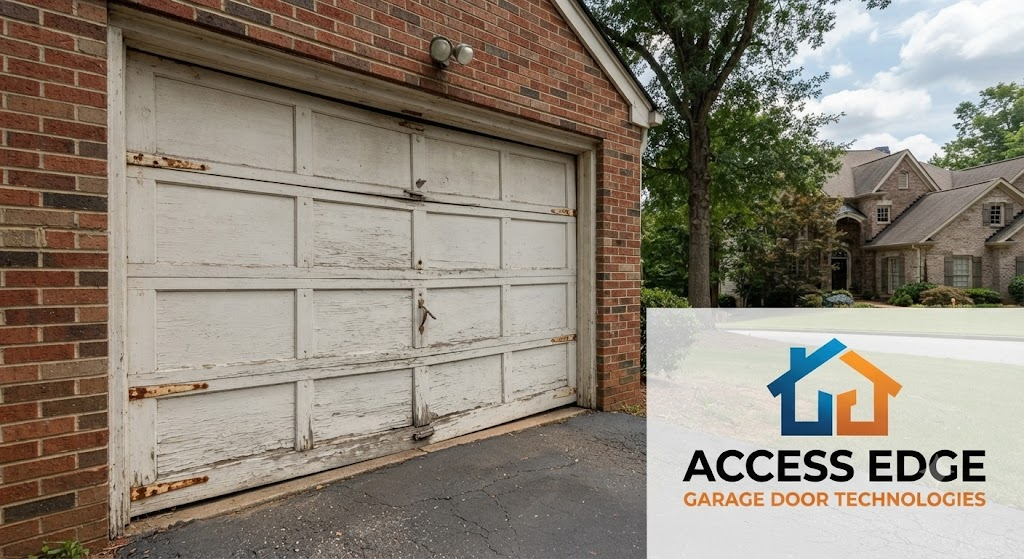 Old Garage Door a Security Risk